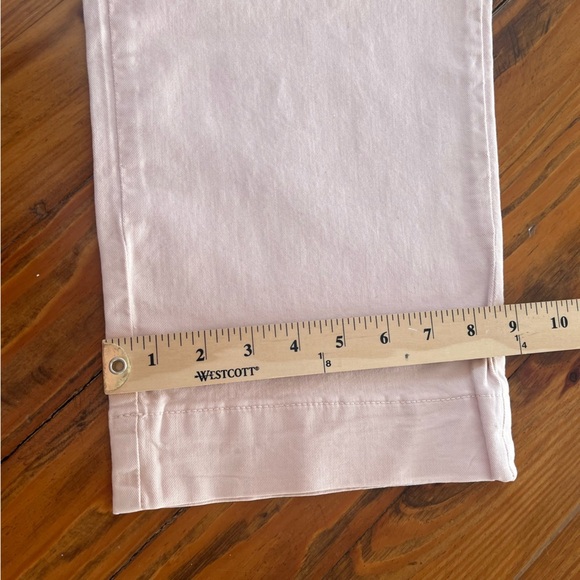 Marine Layer NEW Bridget Slim Wide Leg Crop Peach Whip Cropped size 4 - Picture 13 of 16